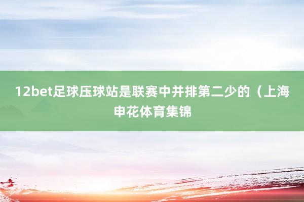 12bet足球壓球站是聯賽中并排第二少的（上海申花體育集錦