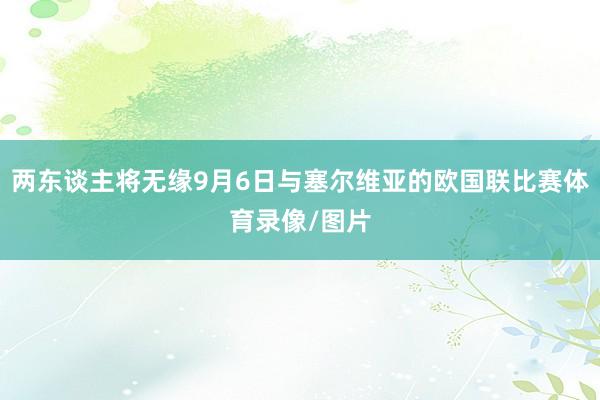 兩東談主將無緣9月6日與塞爾維亞的歐國聯比賽體育錄像/圖片
