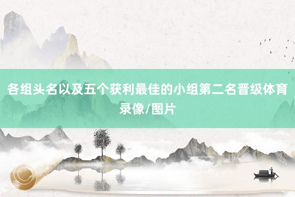 各組頭名以及五個(gè)獲利最佳的小組第二名晉級(jí)體育錄像/圖片